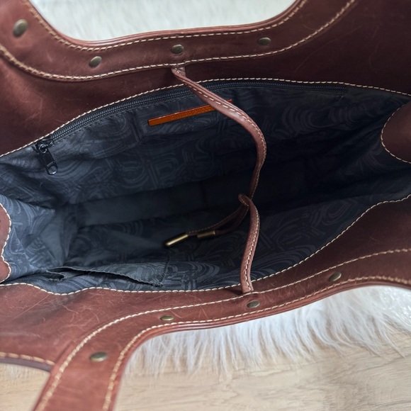 Authentic vintage Emilio Pucci corduroy multicolour top handle bag - Picture 6 of 9